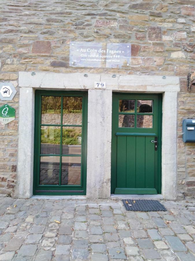 Au Coin Des Fagnes Appartement Jalhay Buitenkant foto